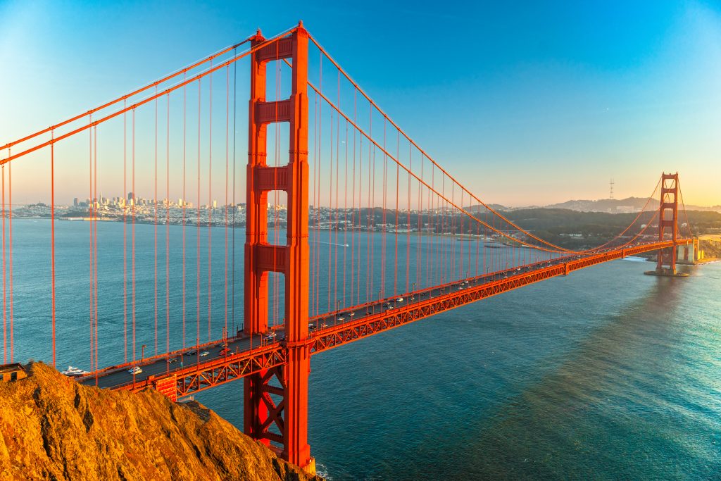 Golden Gate, San Francisco, California, USA.