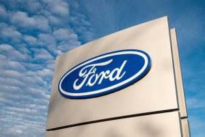 Image of sign for Ford Motor Company