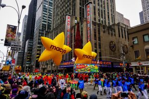 Image of balloons from the Macy’s Thanksgiving Day Parade