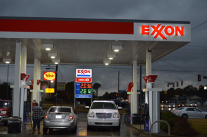 Image of an Exxon Gas Station