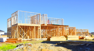 Image of a new home construction