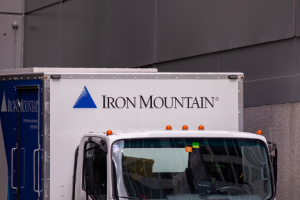 Image of an Iron Mountain truck