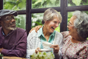 Image of happy seniors