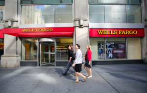 Image of a Wells Fargo bank