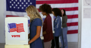 Image of women voting