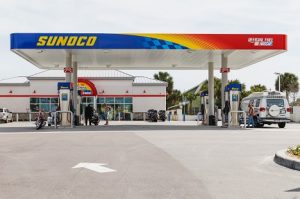 Image of a Sunoco gas station