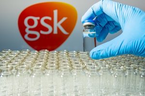 Image of the adjuvant GlaxoSmithKline made to support the development of COVID-19 vaccines