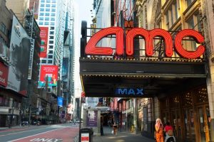 Image of the AMC theater in Times Square