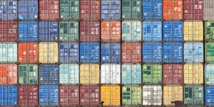 Image of a stack of shipping containers