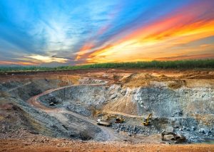 Image of a mining quarry