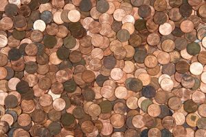 Image of a pennies