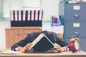 Man At Desk