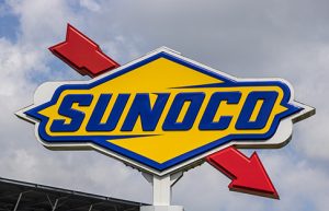 Image of a Sunoco road sign