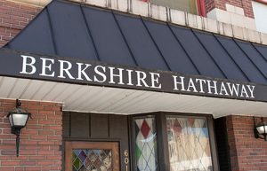 Image of a Berkshire Hathaway sign