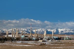 Image of a Canadian gas plant