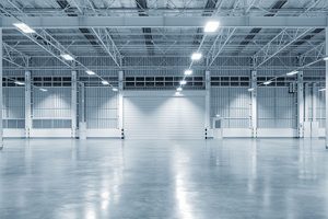 Image of an empty warehouse