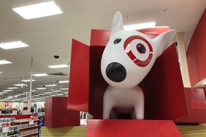 Target store dog mascot