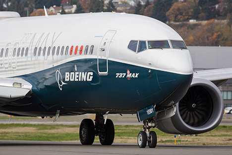 Image of a Boeing 737 Max