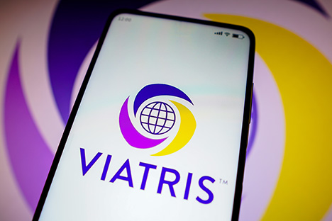 Image of the Viatris logo