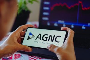 AGNC stock logo