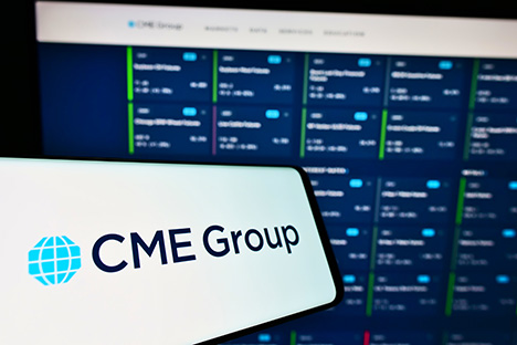 Image of the CME Group logo