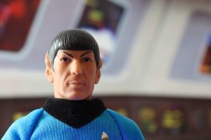 A Spock figurine