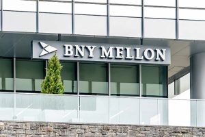 The front of a BNY Mellon building