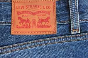 A pair of Levi Strauss jeans