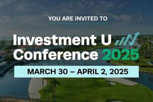 A flyer for The Oxford Club’s 27th Annual Investment U Conference