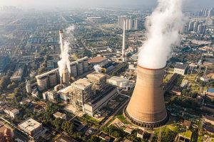 A bird’s-eye view of a nuclear reactor