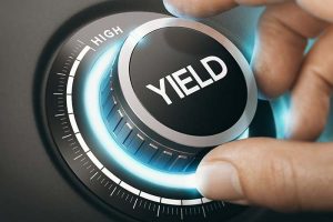 A hand turning a “yield” knob to “high”
